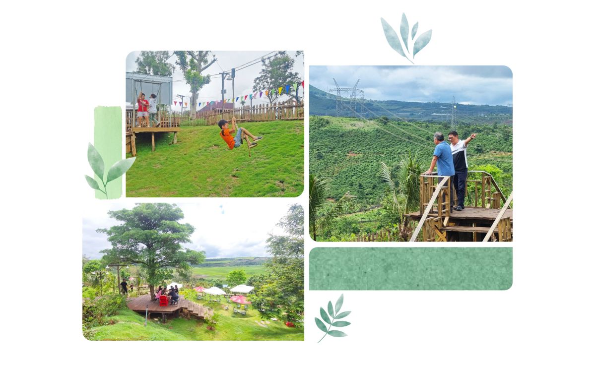 Zin Farm Gia Lai - mô hình quán cà phê kết hợp du lịch nông nghiệp Hợp tác xã nông nghiệp và du lịch Ia Kênh
