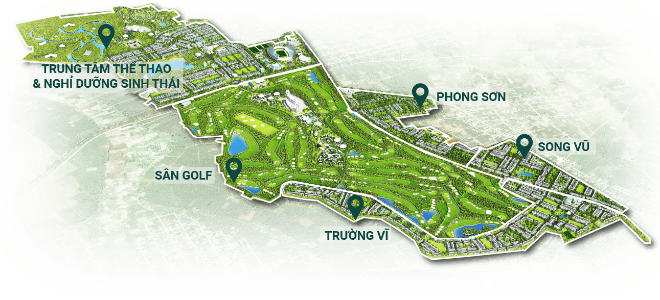 ban do FLC Gia Lai Golf Club Luxury Resort